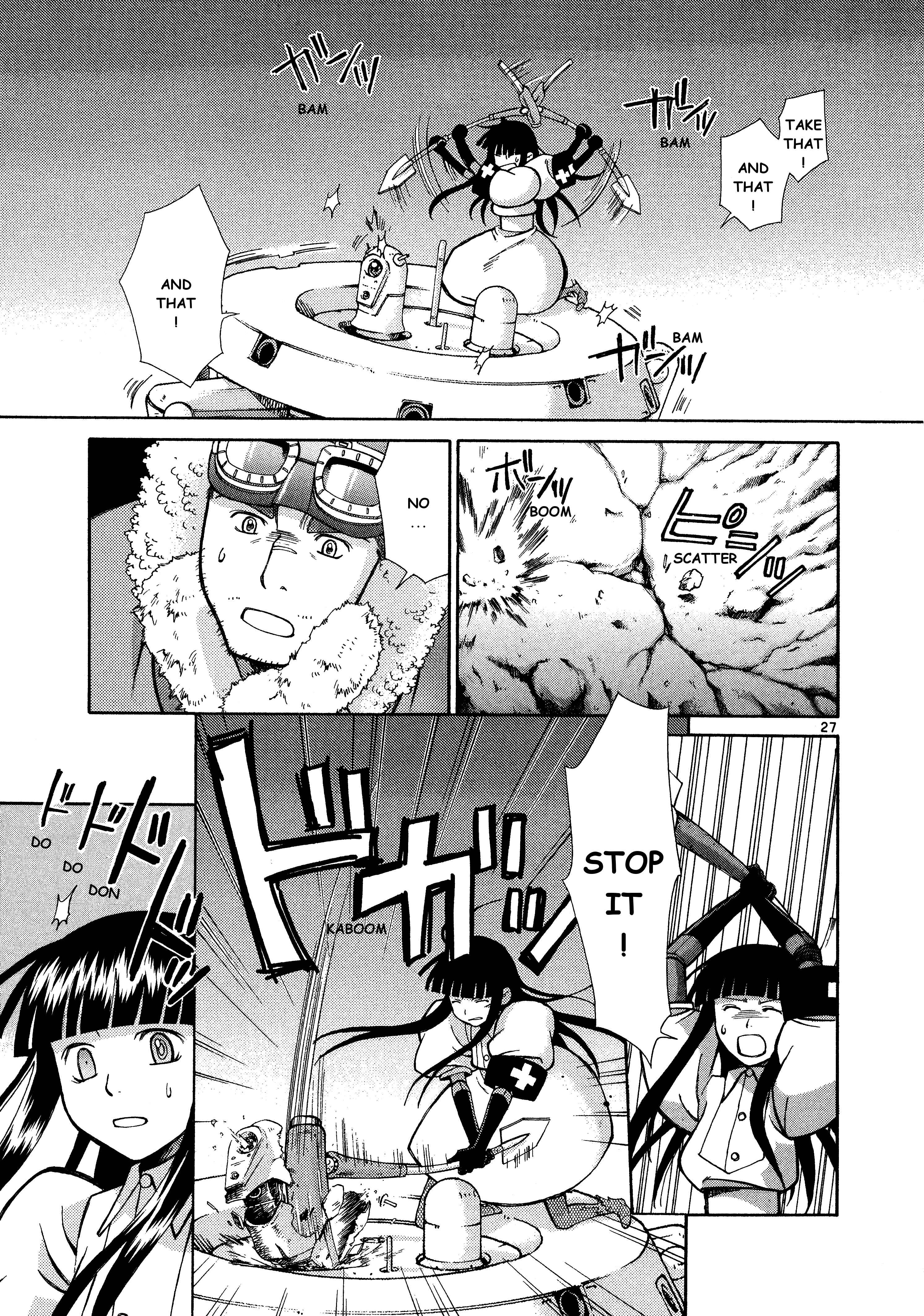 Page 28 Chapter 10 Ergo Proxy - Centzon Hitchers and Undertaker