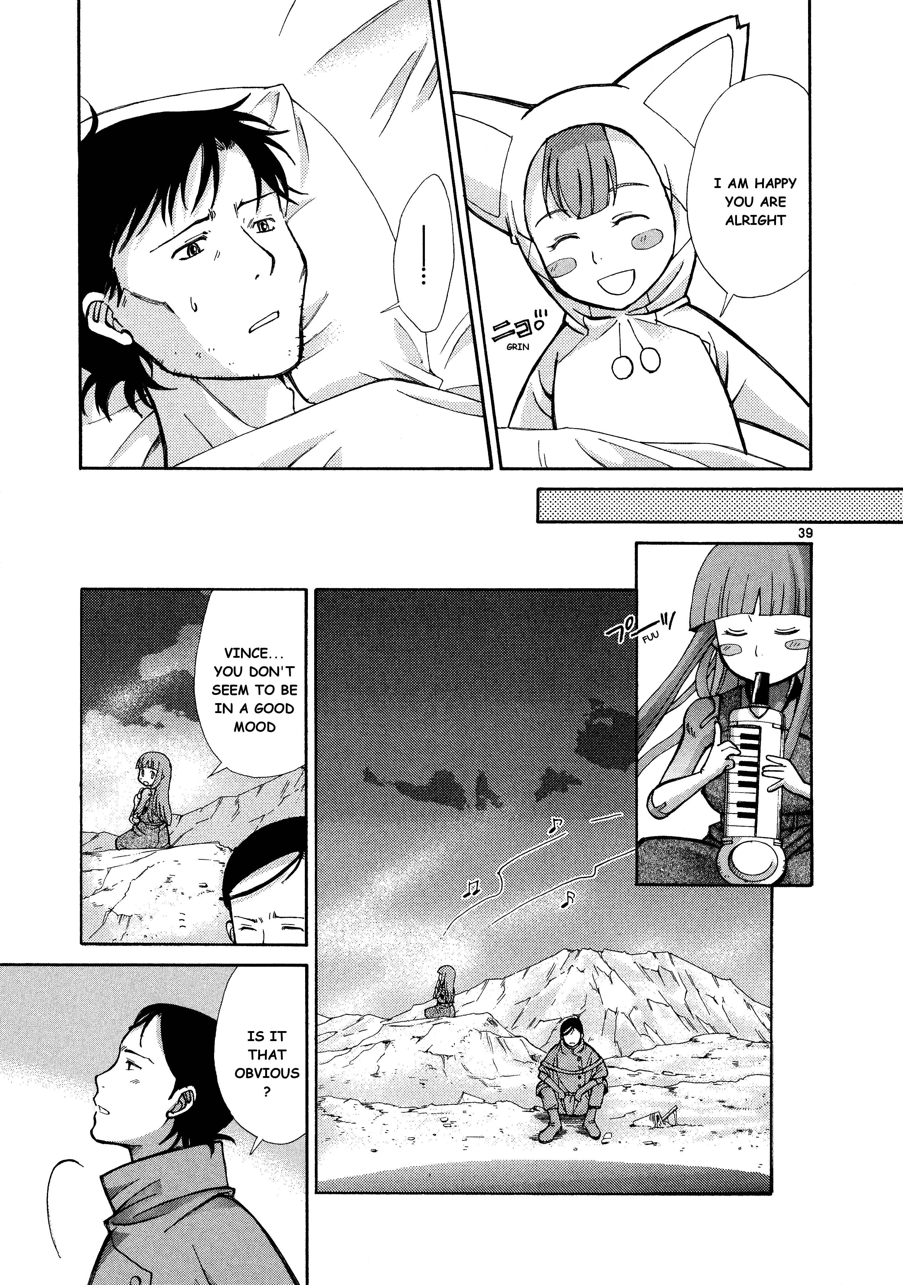 Page 40 Chapter 10 Ergo Proxy - Centzon Hitchers and Undertaker