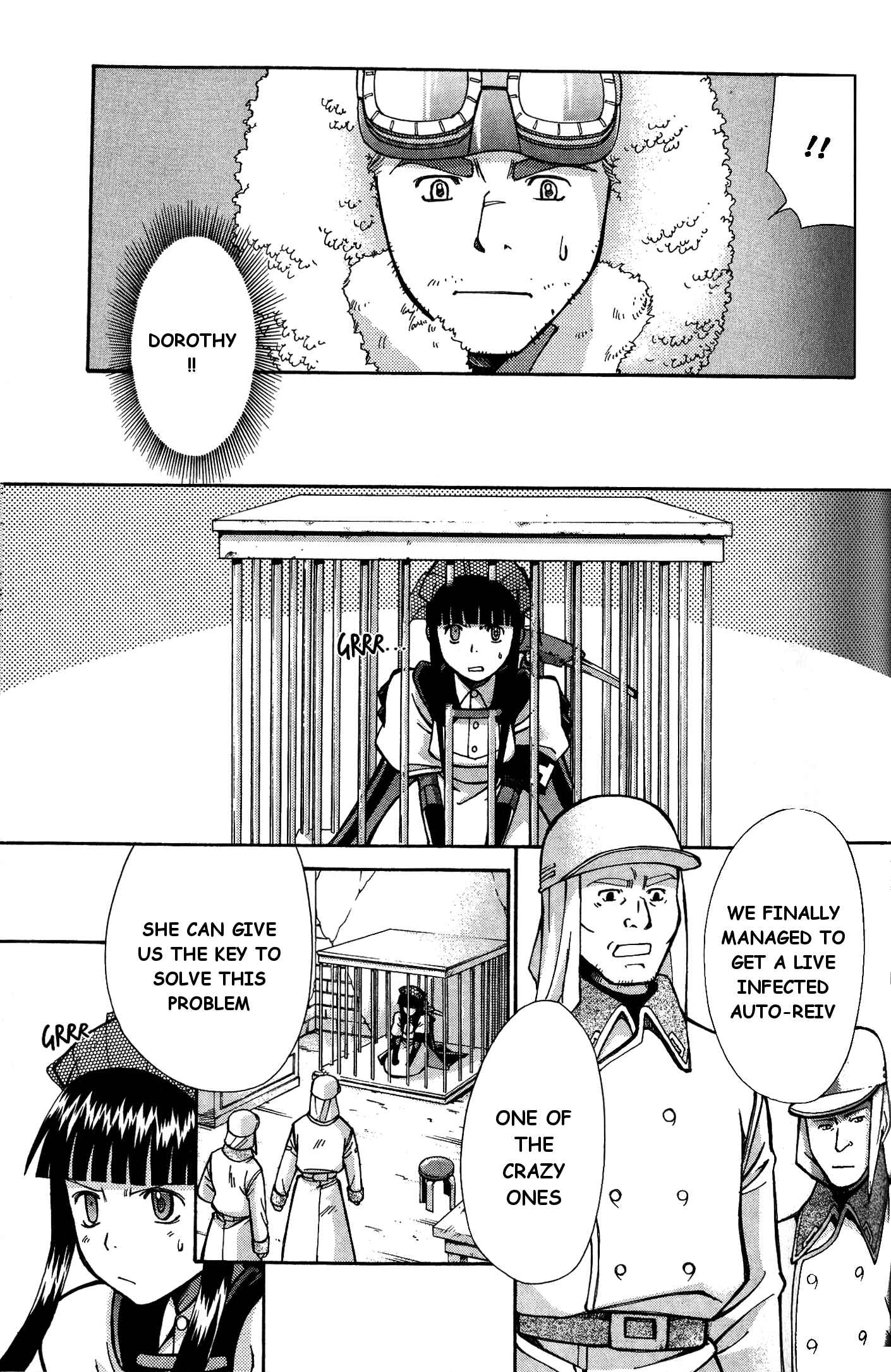 Page 19 Chapter 7 Ergo Proxy - Centzon Hitchers and Undertaker