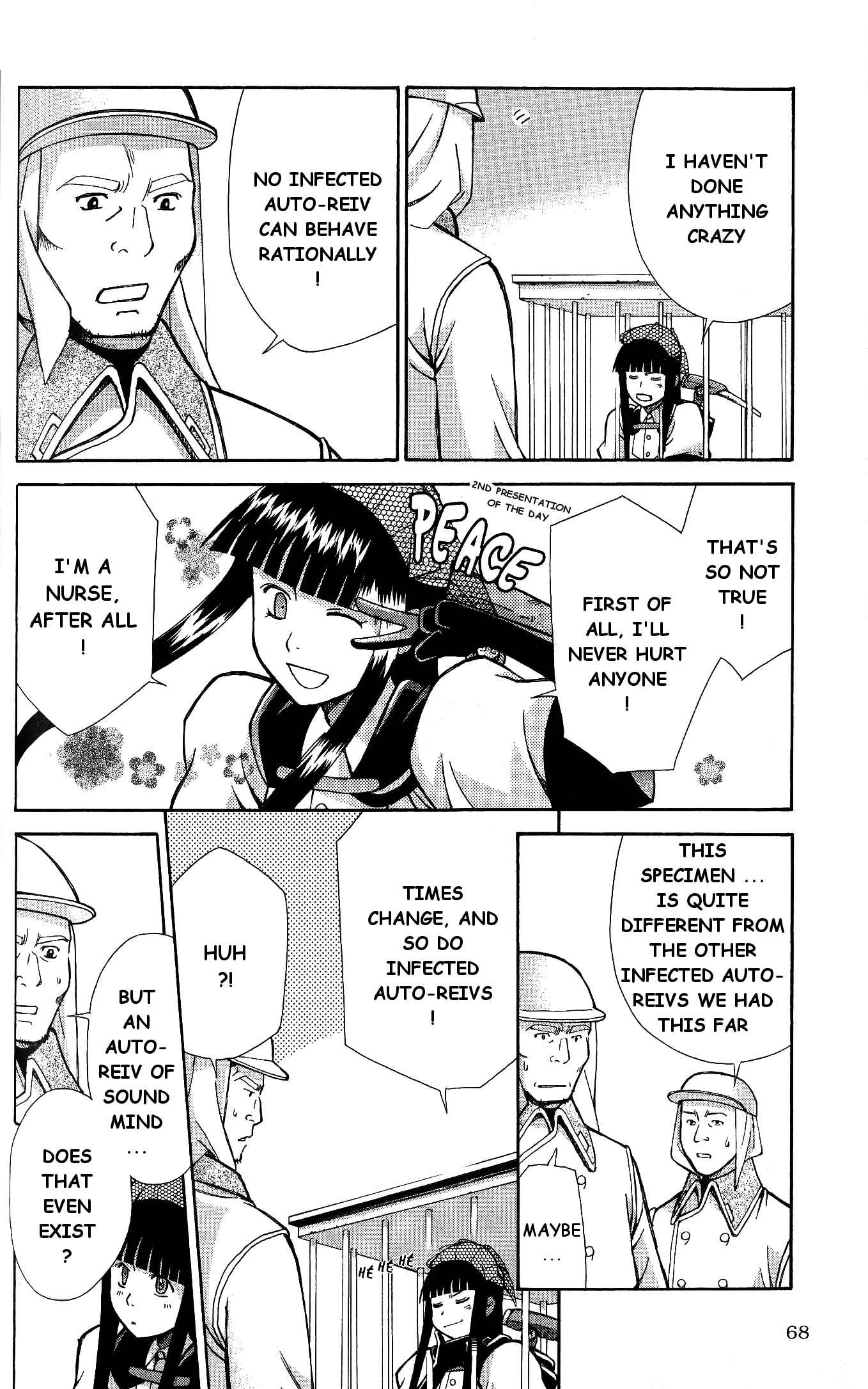 Page 20 Chapter 7 Ergo Proxy - Centzon Hitchers and Undertaker