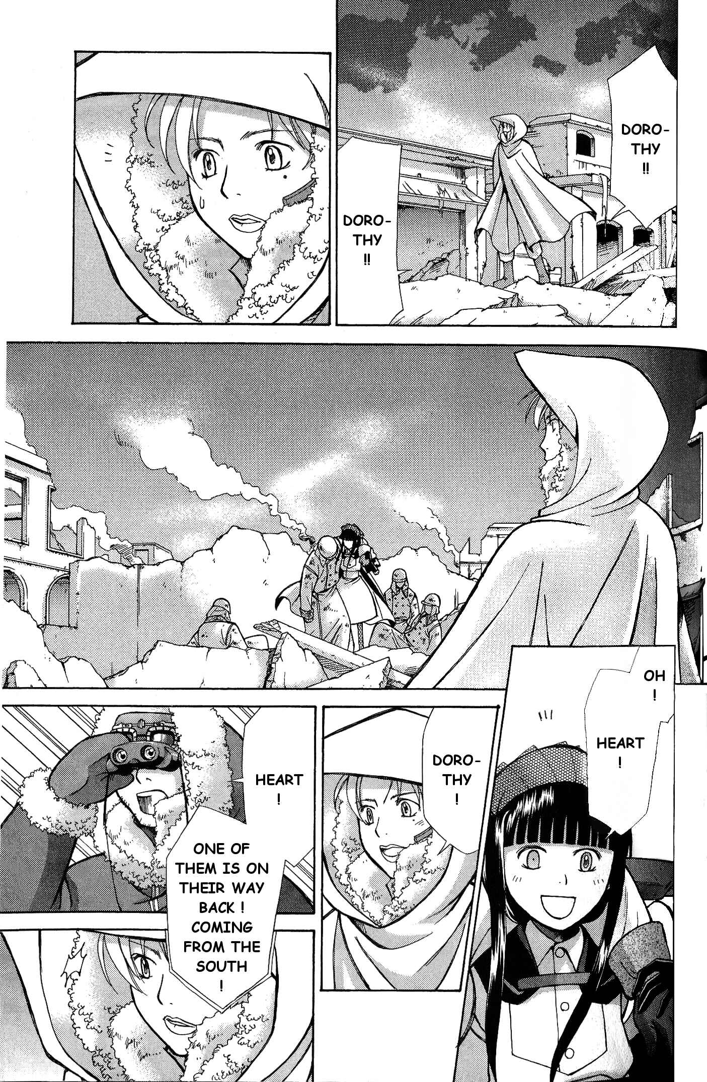 Page 23 Chapter 7 Ergo Proxy - Centzon Hitchers and Undertaker