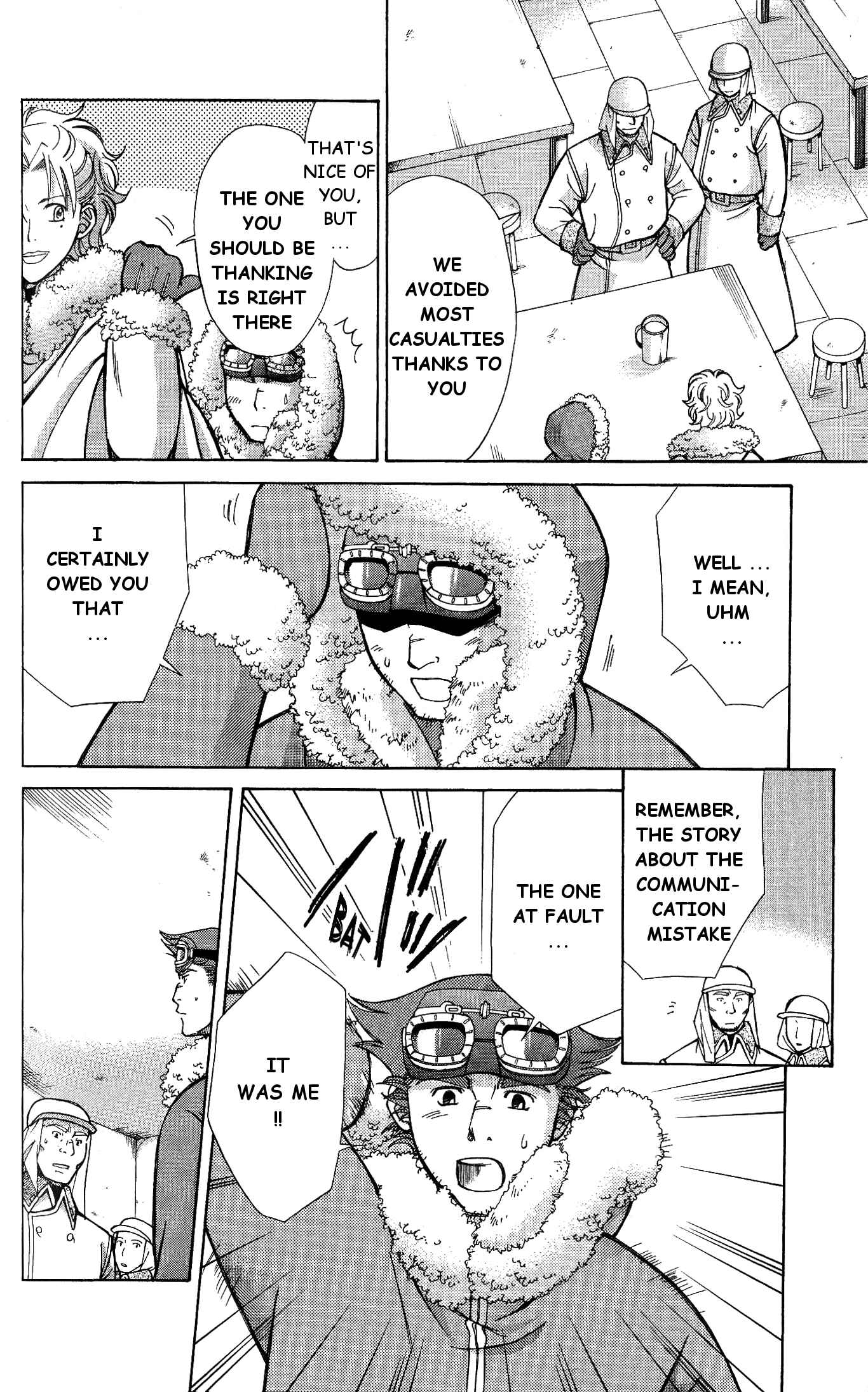 Page 28 Chapter 7 Ergo Proxy - Centzon Hitchers and Undertaker