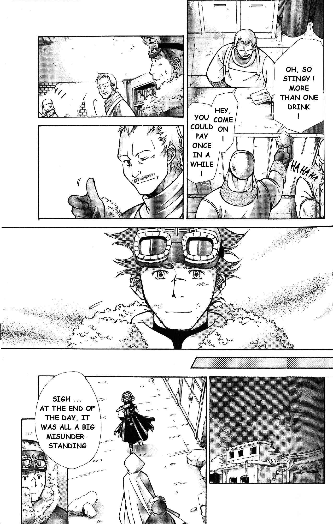 Page 31 Chapter 7 Ergo Proxy - Centzon Hitchers and Undertaker