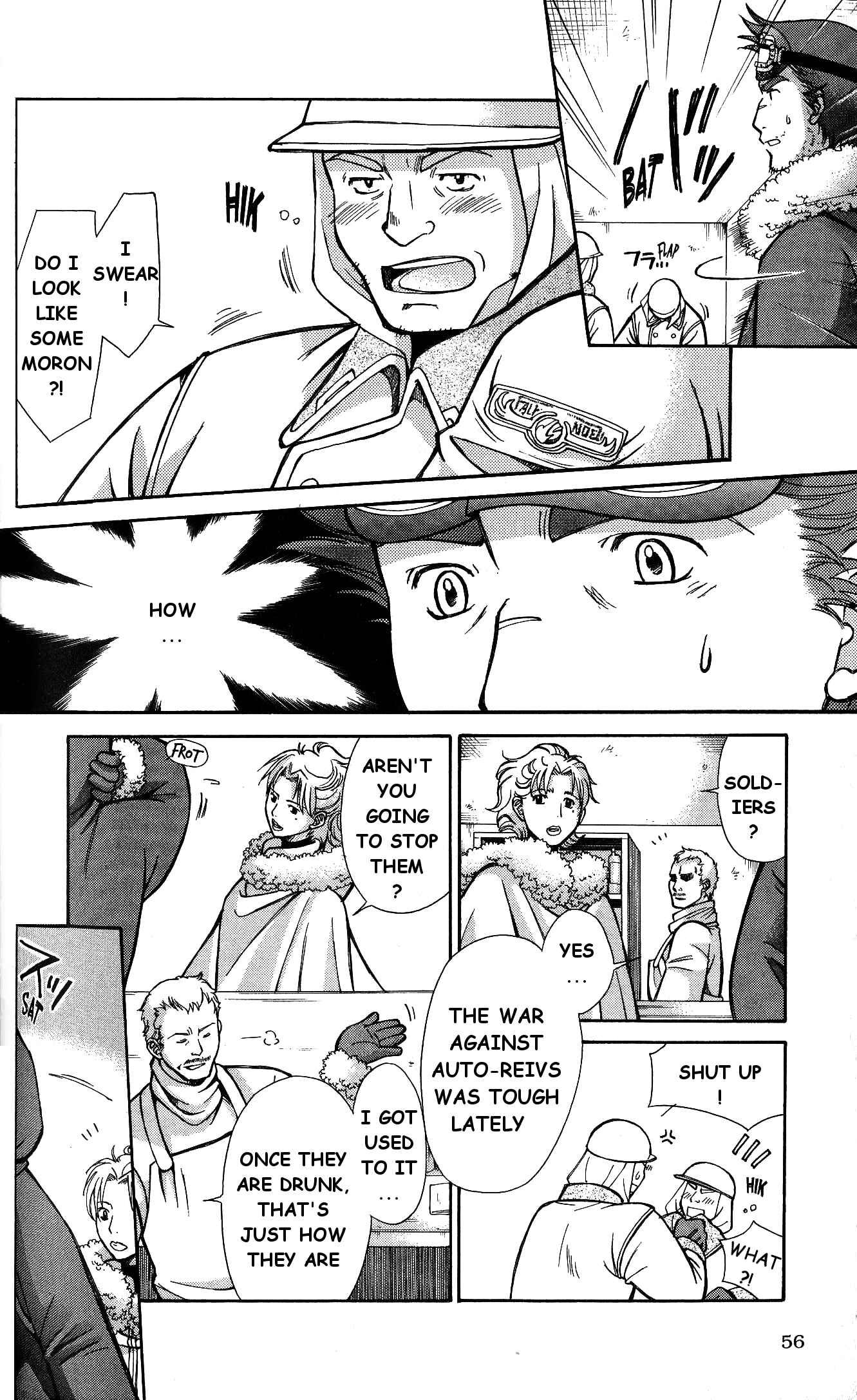 Page 8 Chapter 7 Ergo Proxy - Centzon Hitchers and Undertaker