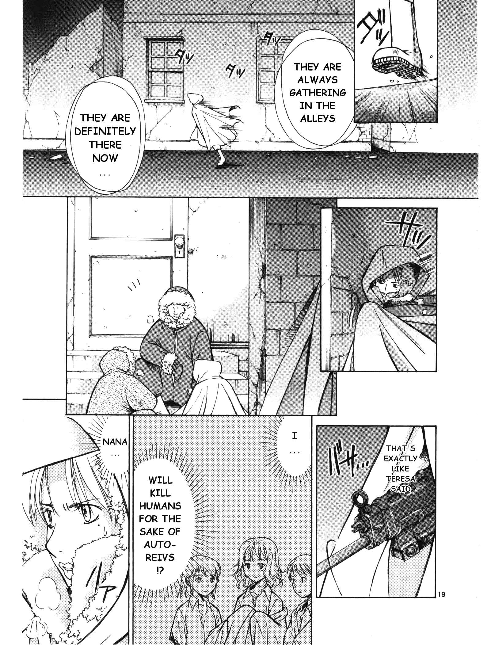 Page 20 Chapter 5 Ergo Proxy - Centzon Hitchers and Undertaker