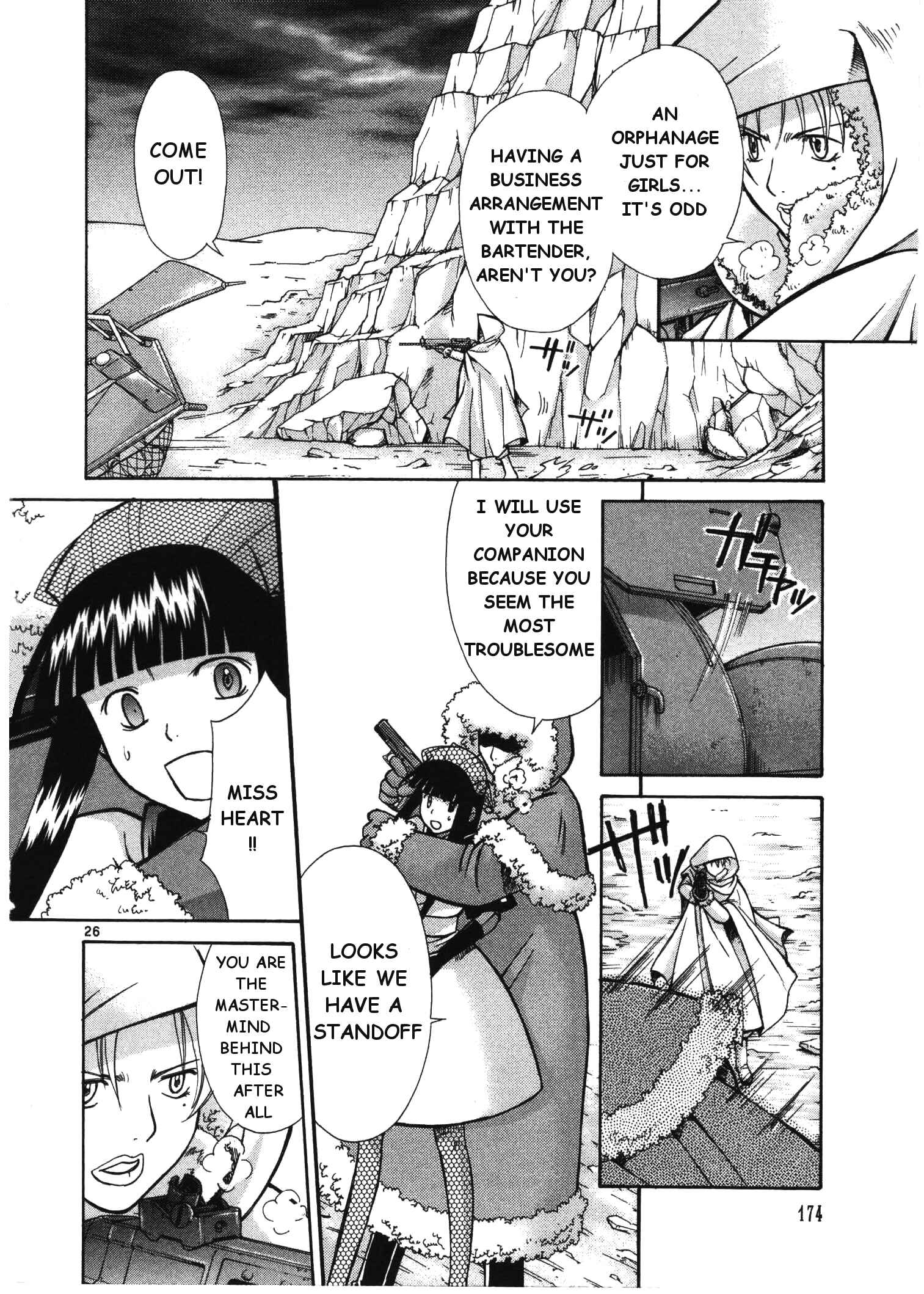 Page 27 Chapter 5 Ergo Proxy - Centzon Hitchers and Undertaker