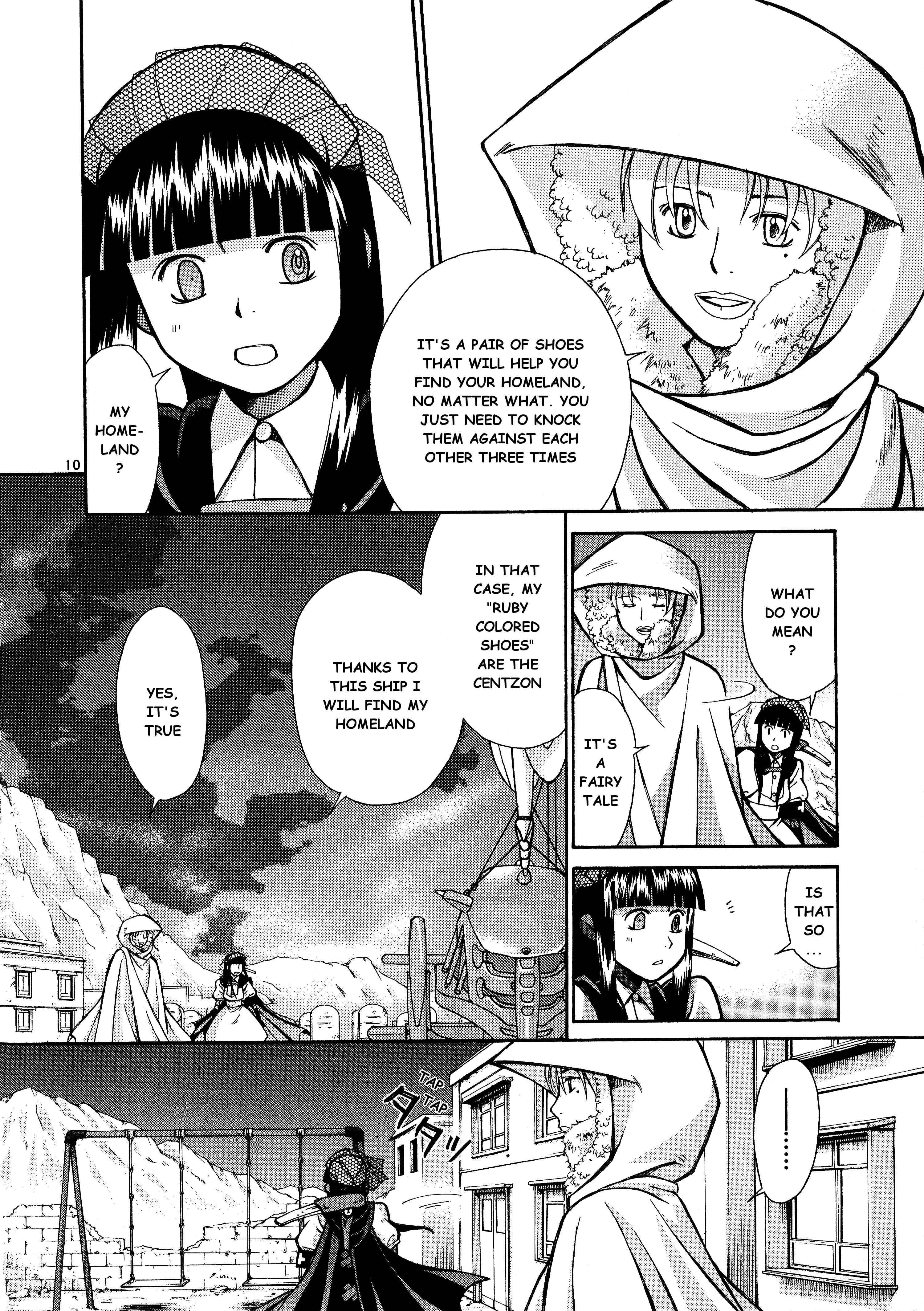 Page 11 Chapter 9 Ergo Proxy - Centzon Hitchers and Undertaker