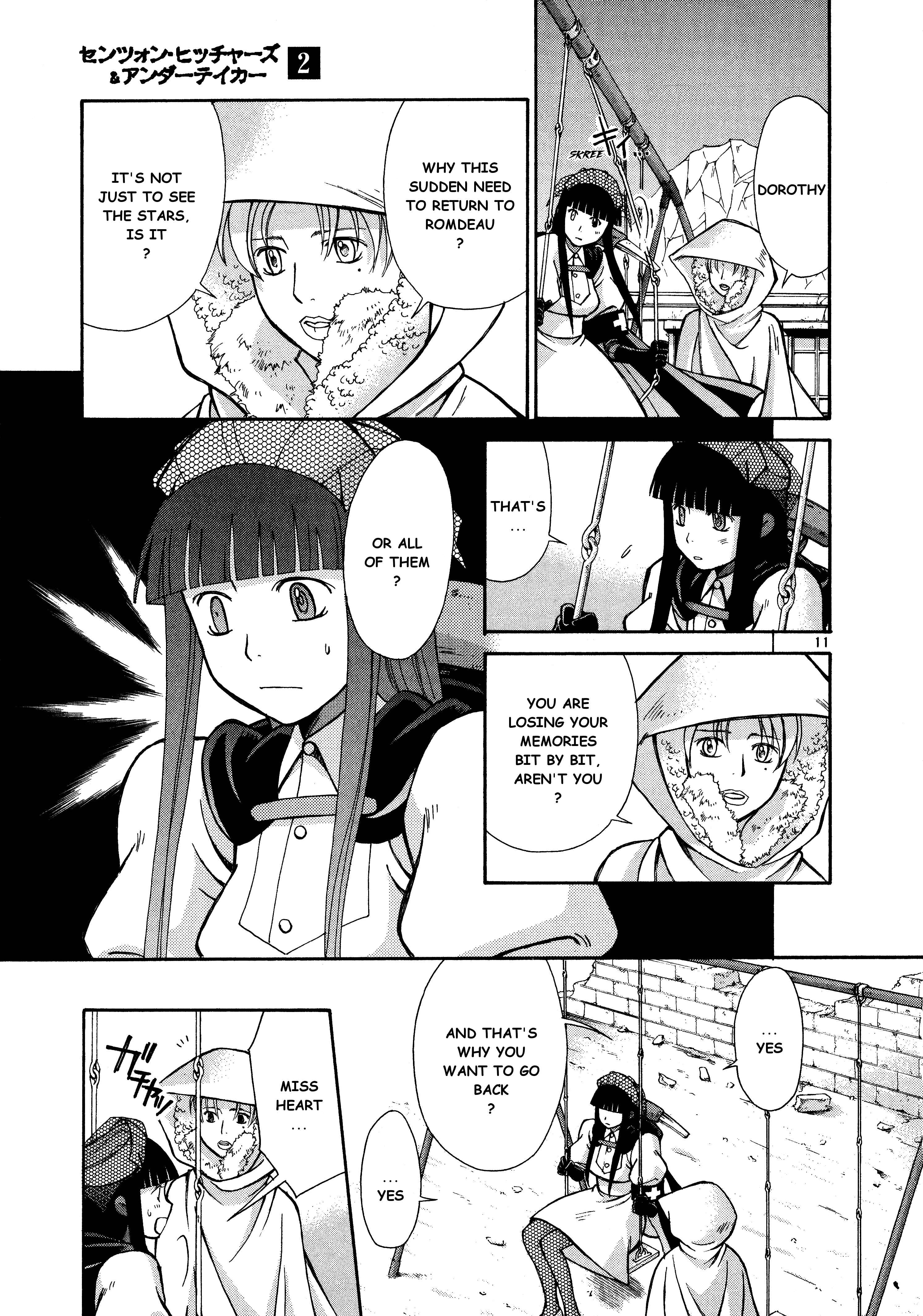 Page 12 Chapter 9 Ergo Proxy - Centzon Hitchers and Undertaker