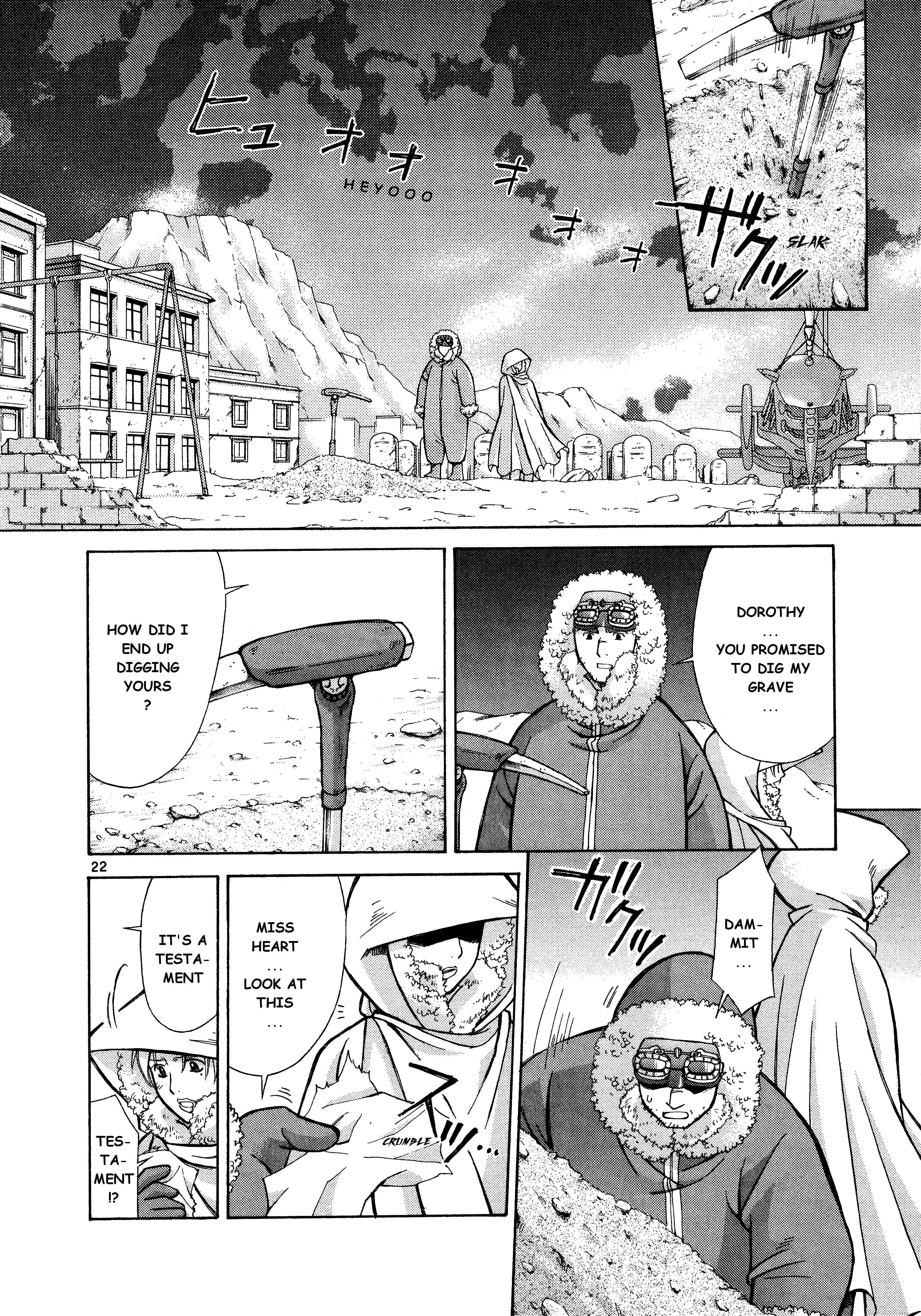 Page 23 Chapter 9 Ergo Proxy - Centzon Hitchers and Undertaker