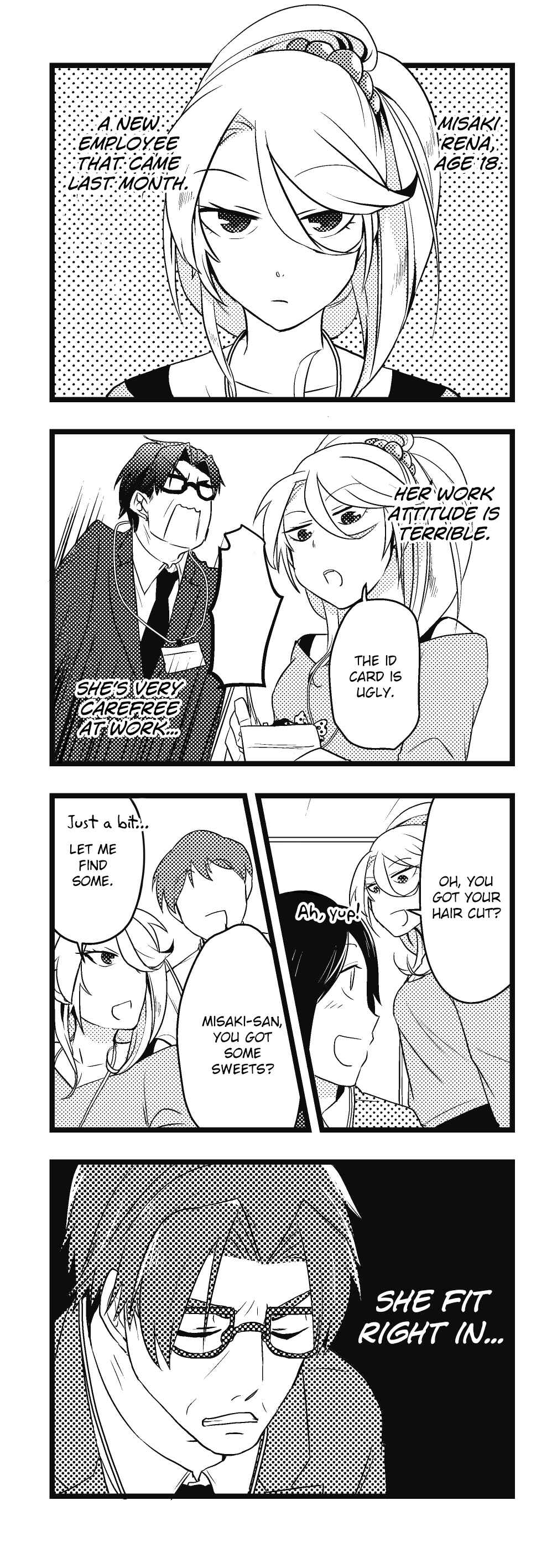 Page 4 Chapter 1 Kawahara Kachou to Gyaru Buka-chan