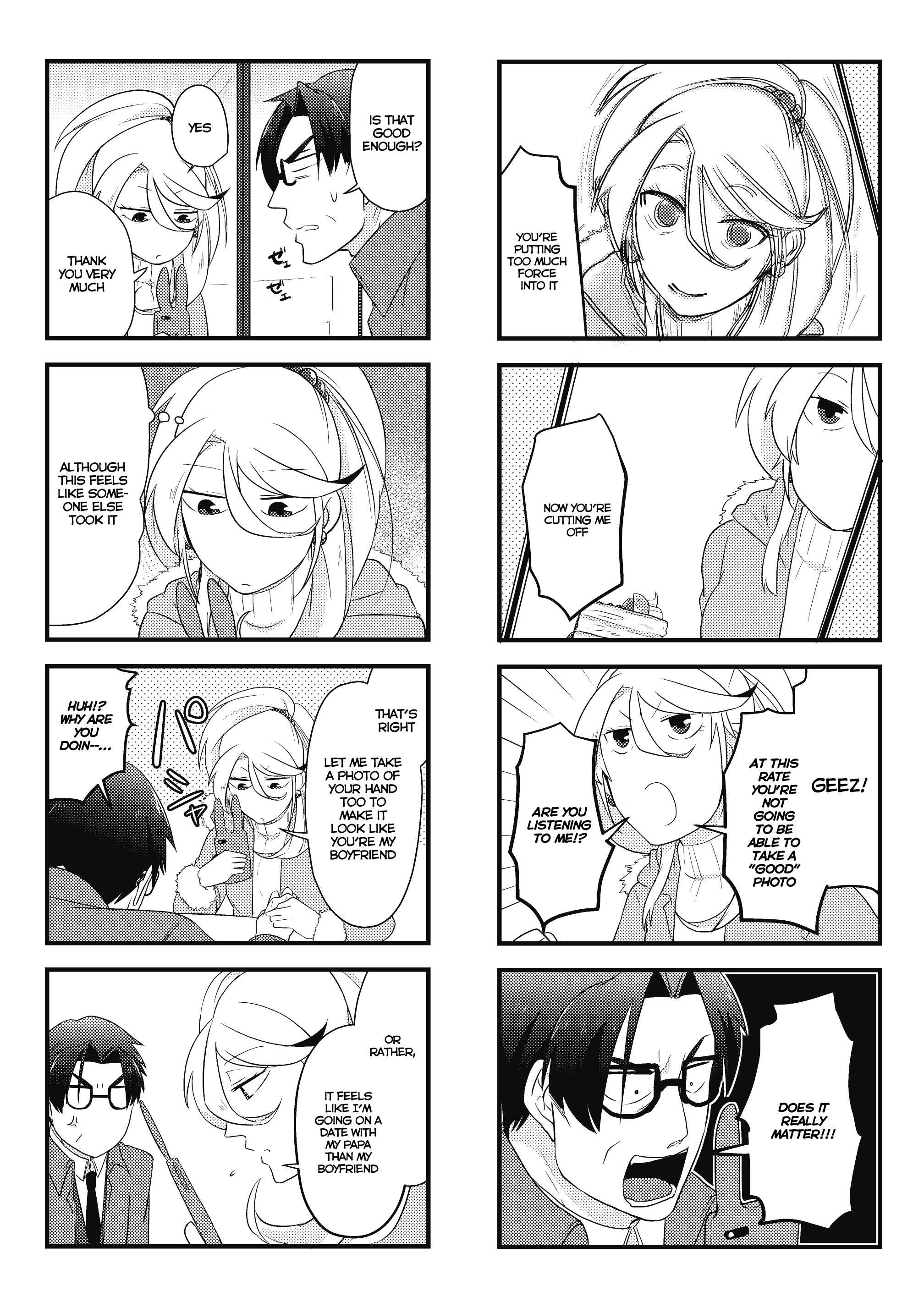Page 1 Chapter 3.2 Kawahara Kachou to Gyaru Buka-chan