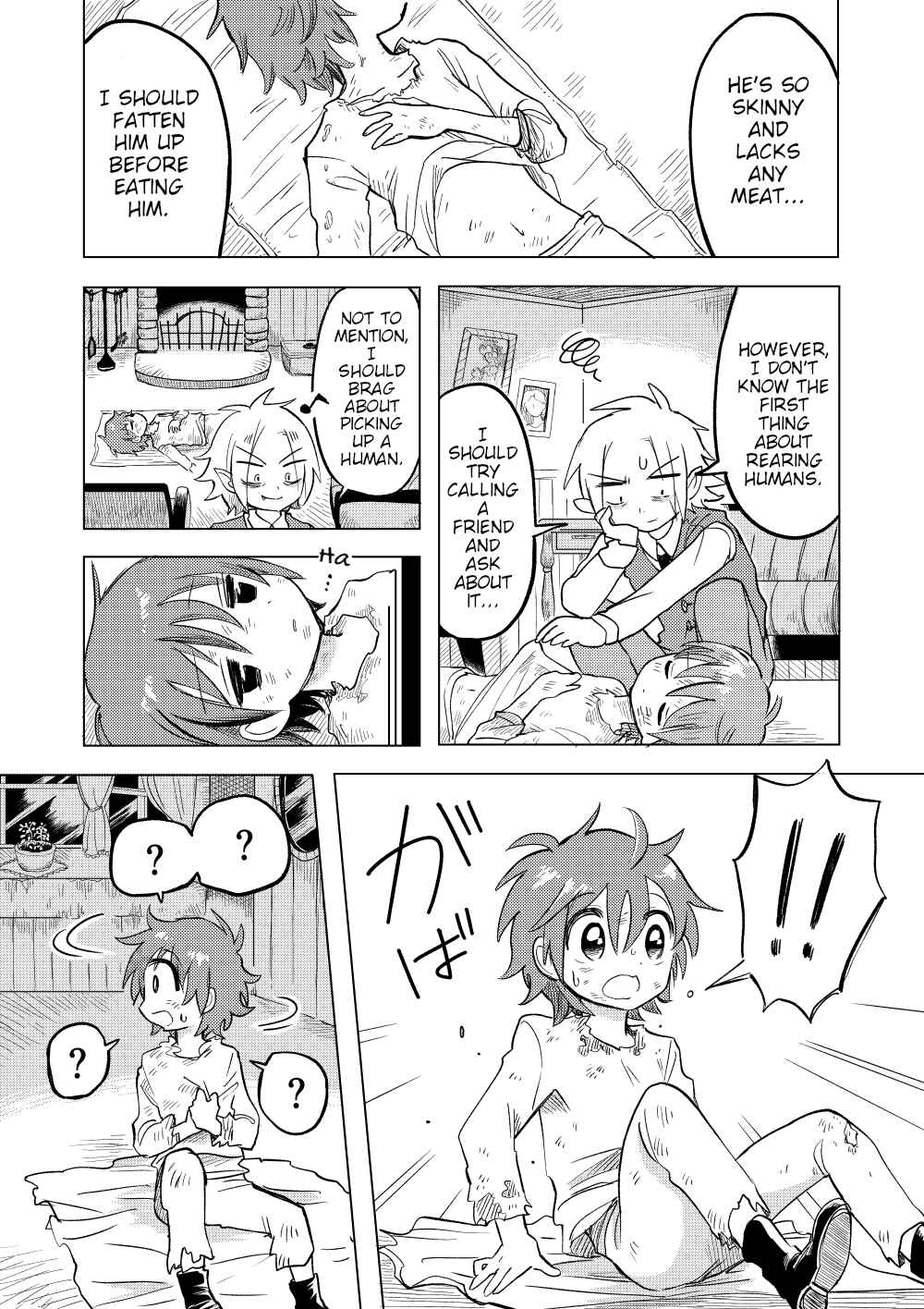 Page 4 Chapter 1 Aru Mazoku to Boku no Monogatari