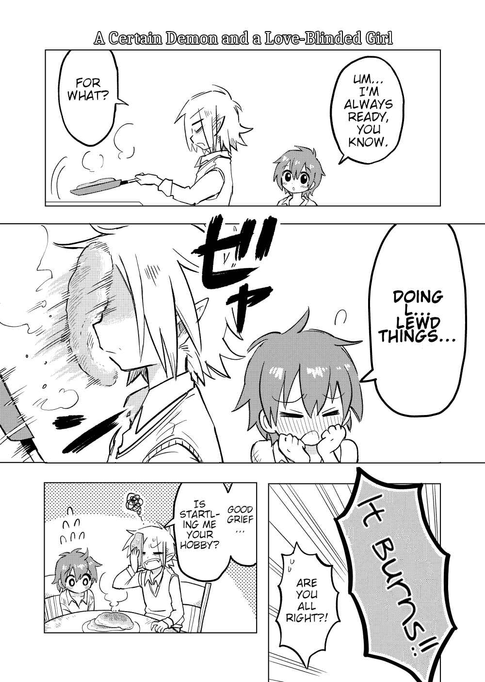 Page 1 Chapter 1.1 Aru Mazoku to Boku no Monogatari