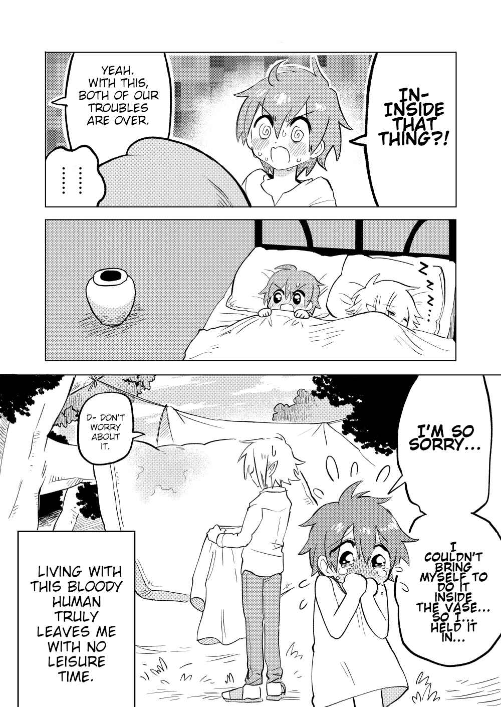 Page 3 Chapter 1.2 Aru Mazoku to Boku no Monogatari