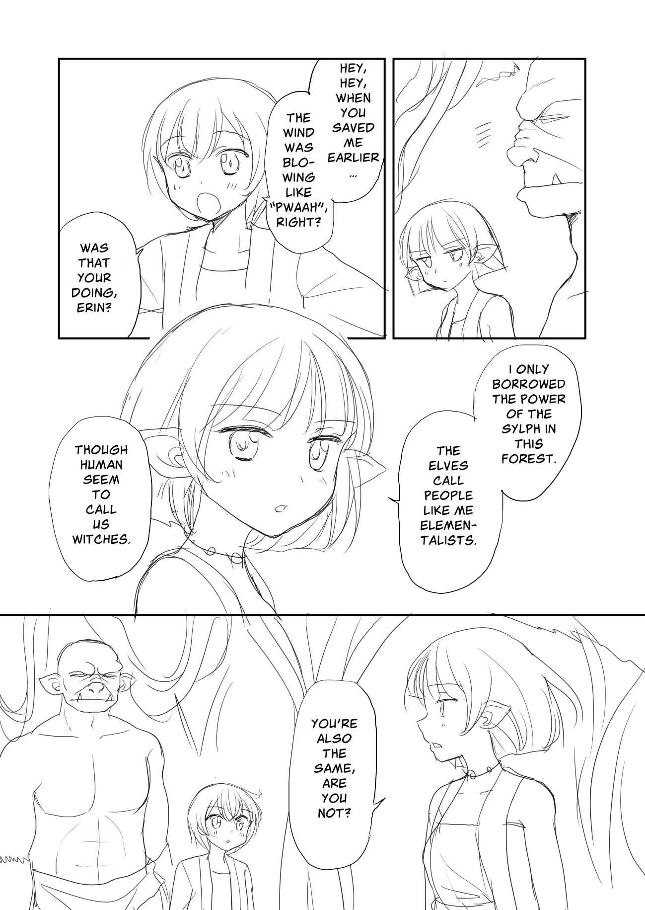 Page 13 Chapter 10.5 An  Orc and a Little Witch