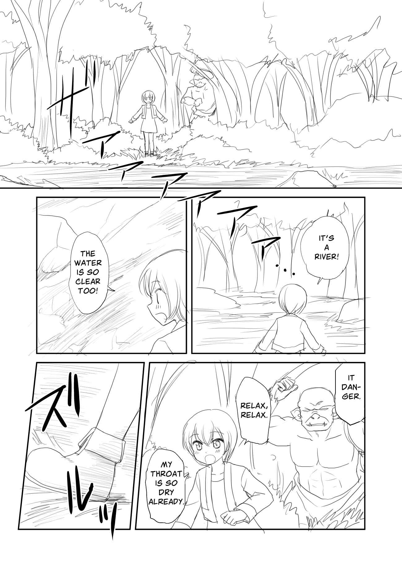 Page 8 Chapter 10.5 An  Orc and a Little Witch