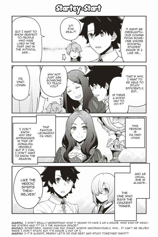 Page 4 Chapter 0 Oshiete FGO! Ijin to Shinwa no Grand Order