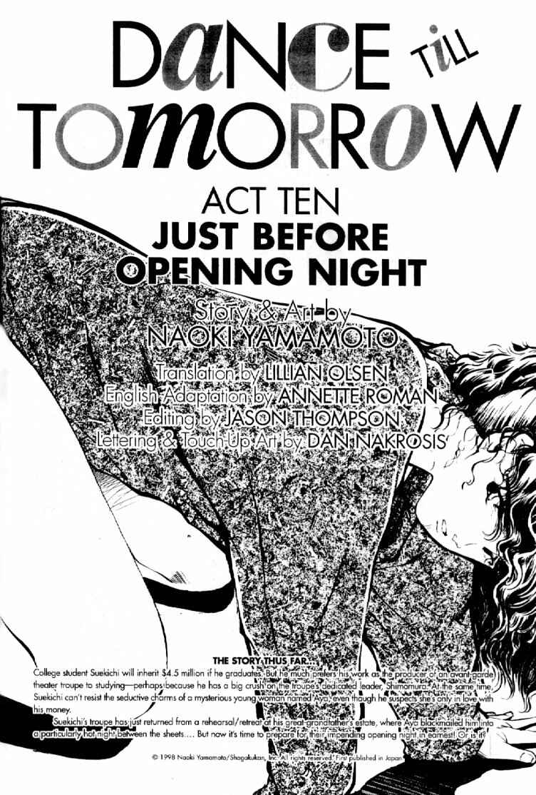 Page 1 Chapter 10 Dance Till Tomorrow