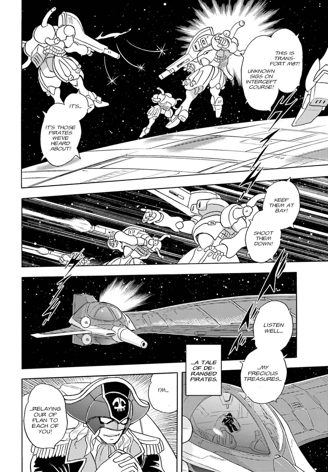 Page 4 Chapter 1 Mobile Suit Crossbone Gundam Seerauber