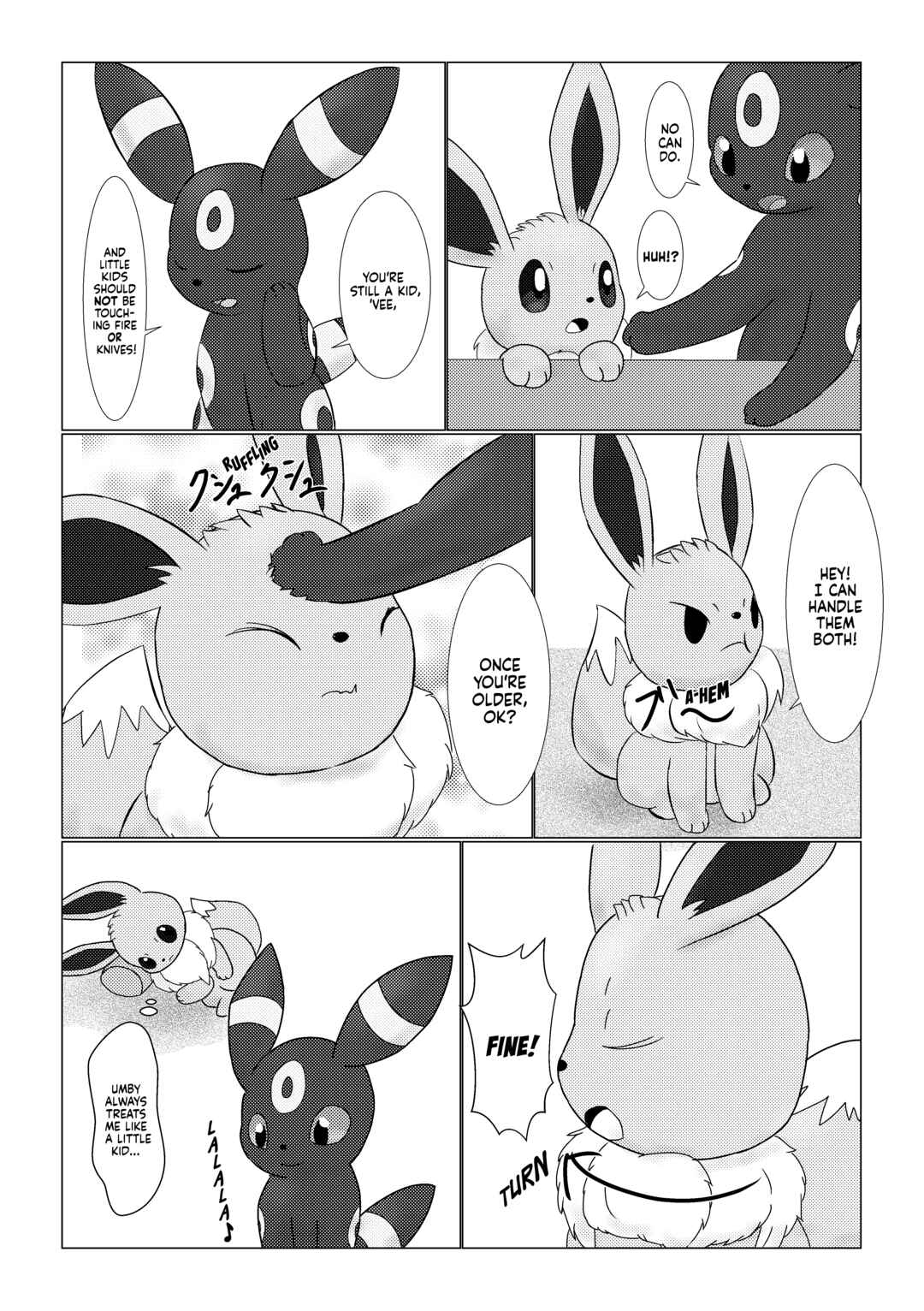 Page 10 Chapter Unknown_44bd Pokémon - Big Brother and Me (Doujinshi)