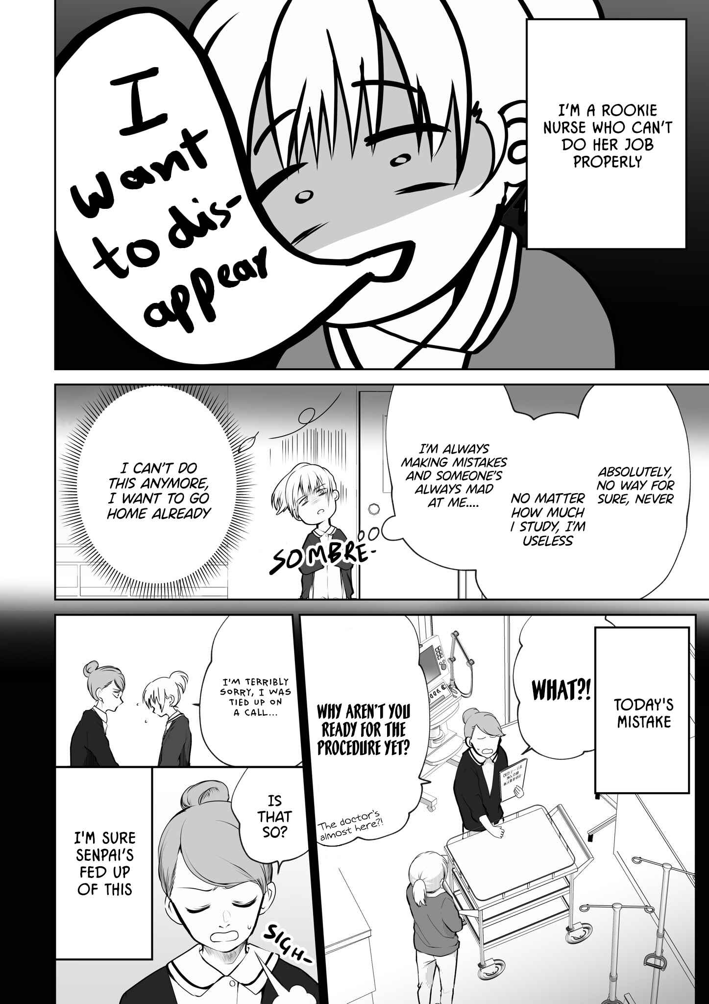 Page 1 Chapter Unknown_50ea A Story About a Cool Senpai Who Saved a Rookie Nurse
