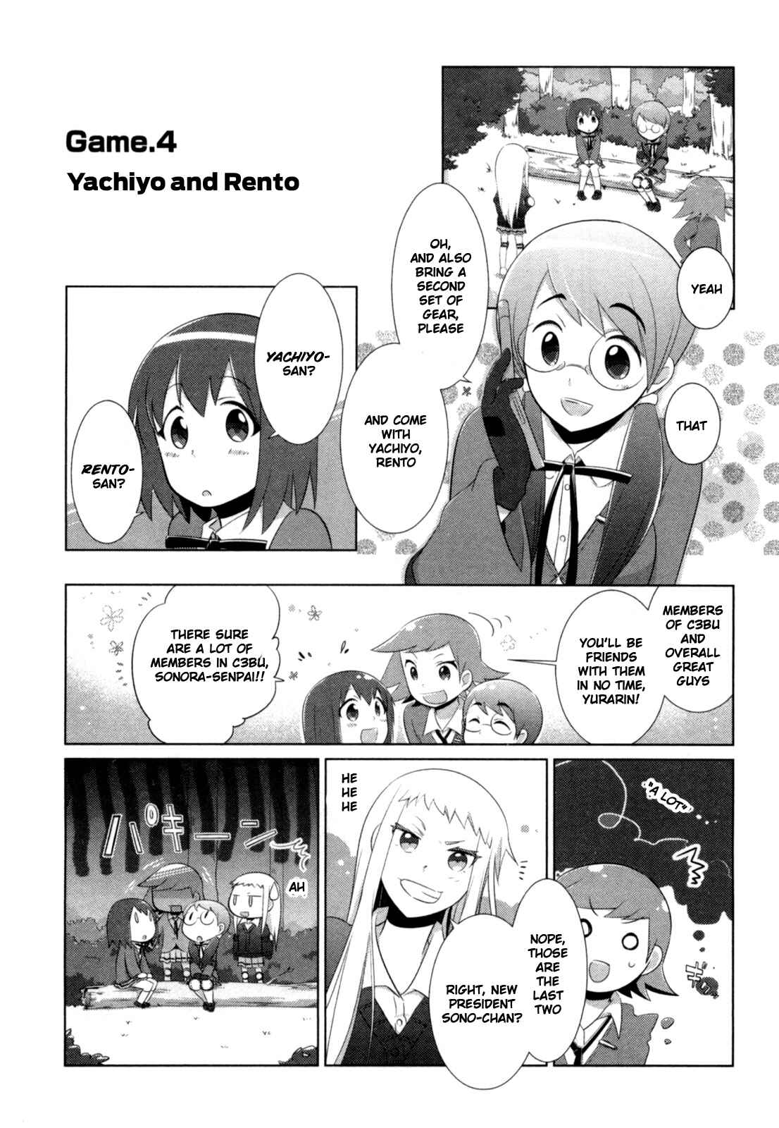 Page 1 Chapter 4 Tokurei Sochi Dantai Stella Jogakuin Koutouka C³ Bu