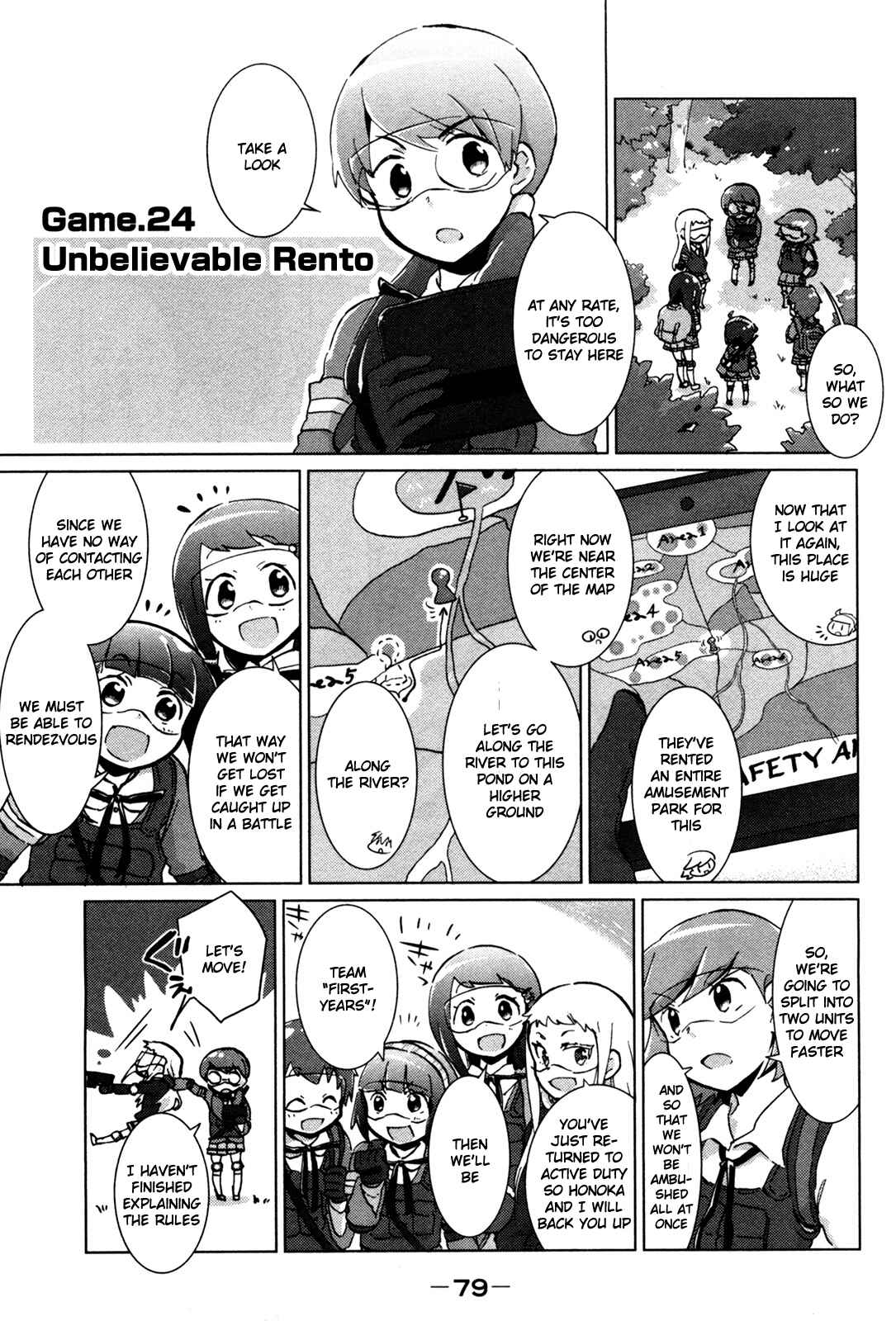 Page 1 Chapter 24 Tokurei Sochi Dantai Stella Jogakuin Koutouka C³ Bu