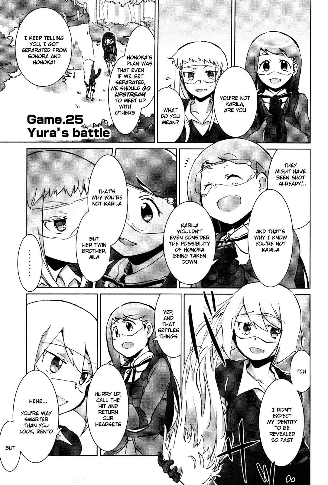 Page 1 Chapter 25 Tokurei Sochi Dantai Stella Jogakuin Koutouka C³ Bu