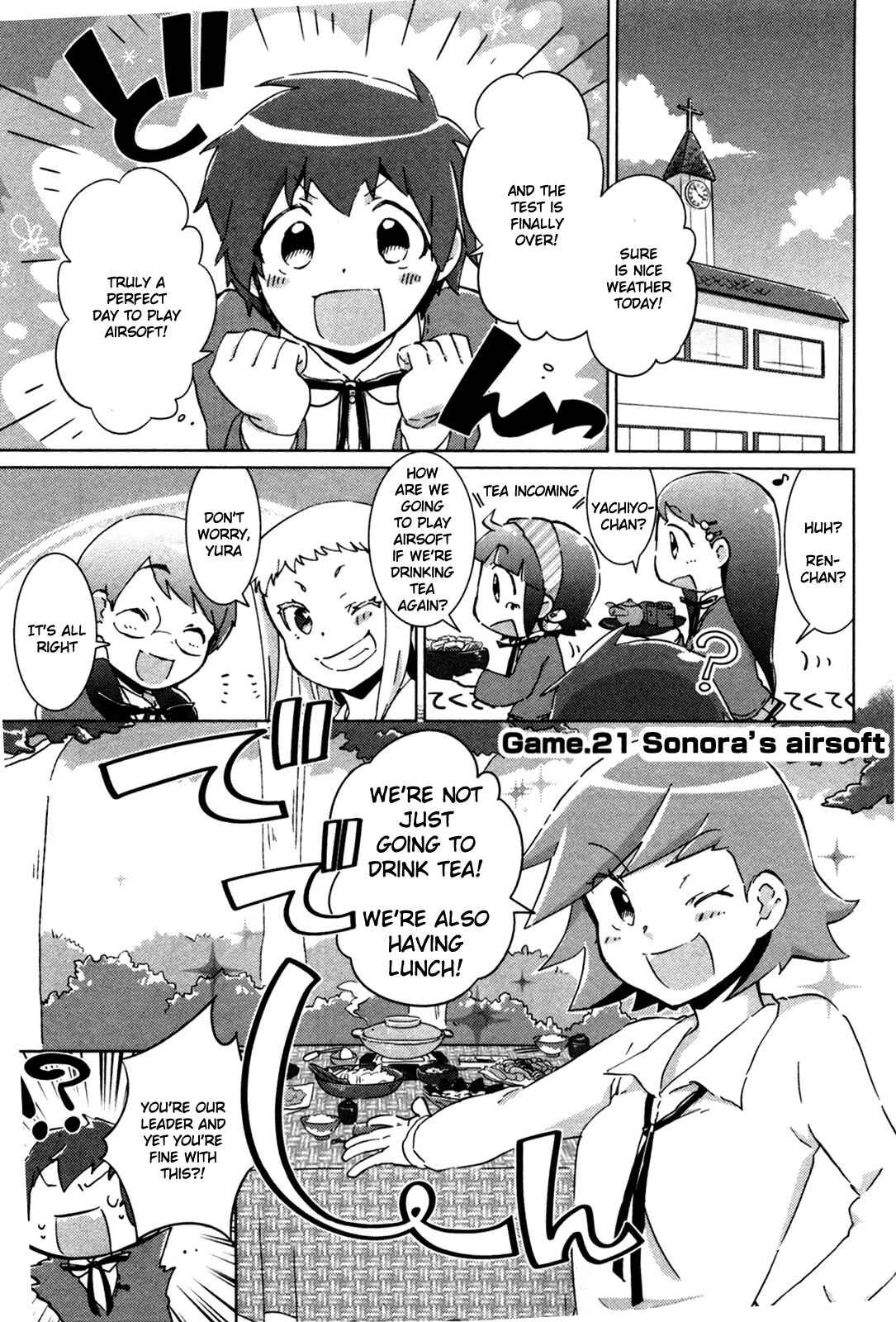 Page 1 Chapter 21 Tokurei Sochi Dantai Stella Jogakuin Koutouka C³ Bu