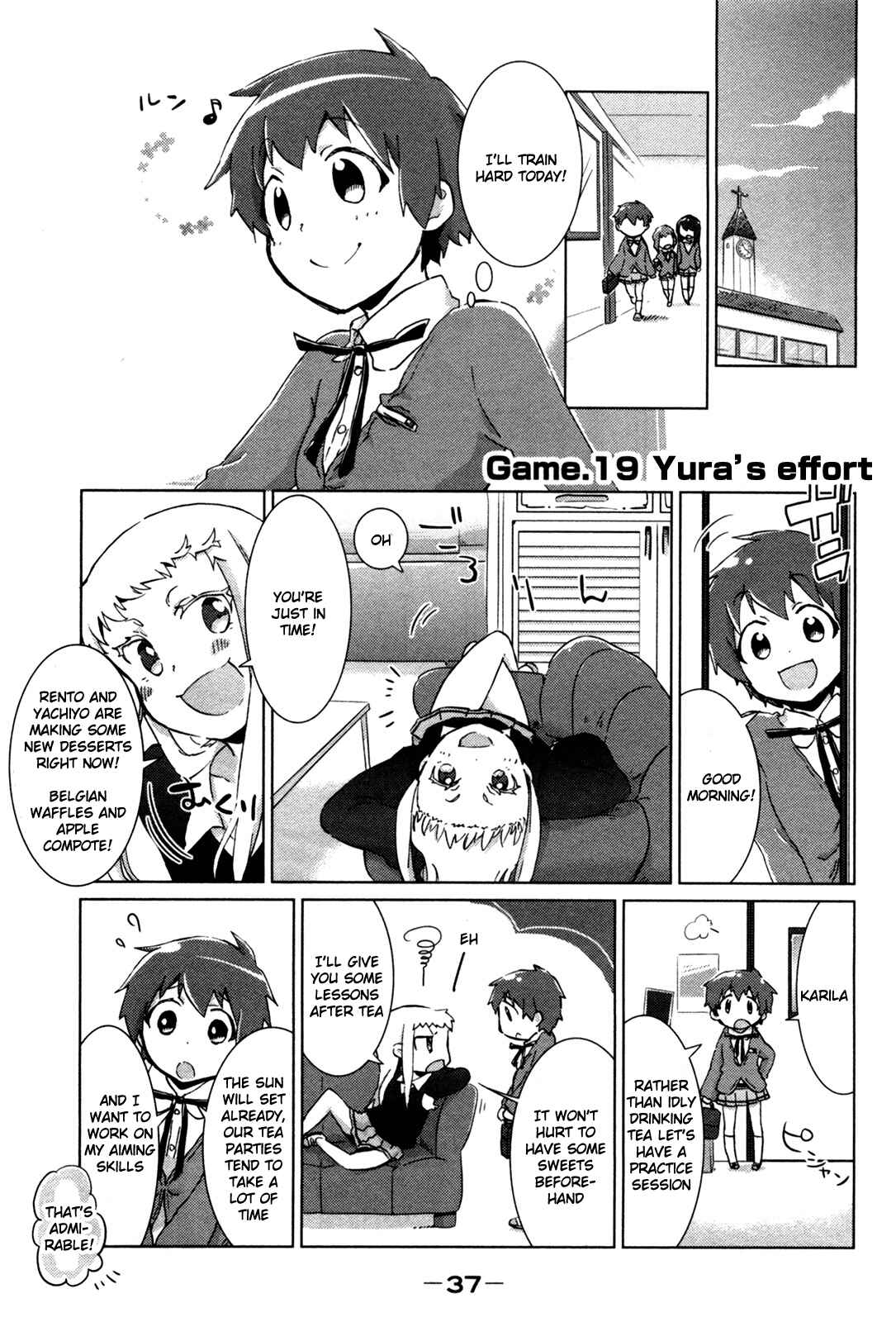 Page 1 Chapter 19 Tokurei Sochi Dantai Stella Jogakuin Koutouka C³ Bu