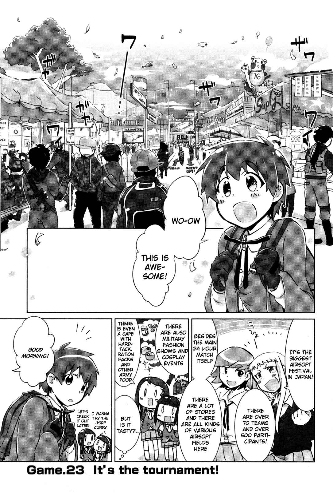 Page 1 Chapter 23 Tokurei Sochi Dantai Stella Jogakuin Koutouka C³ Bu
