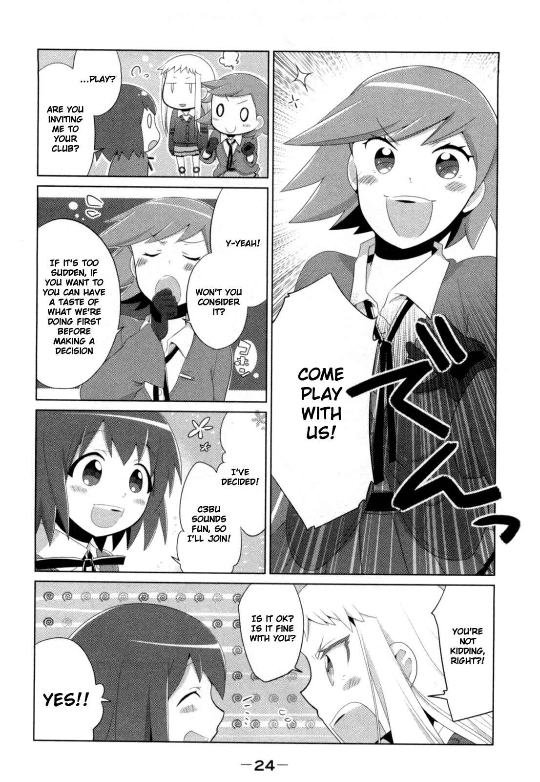 Page 6 Chapter 3 Tokurei Sochi Dantai Stella Jogakuin Koutouka C³ Bu