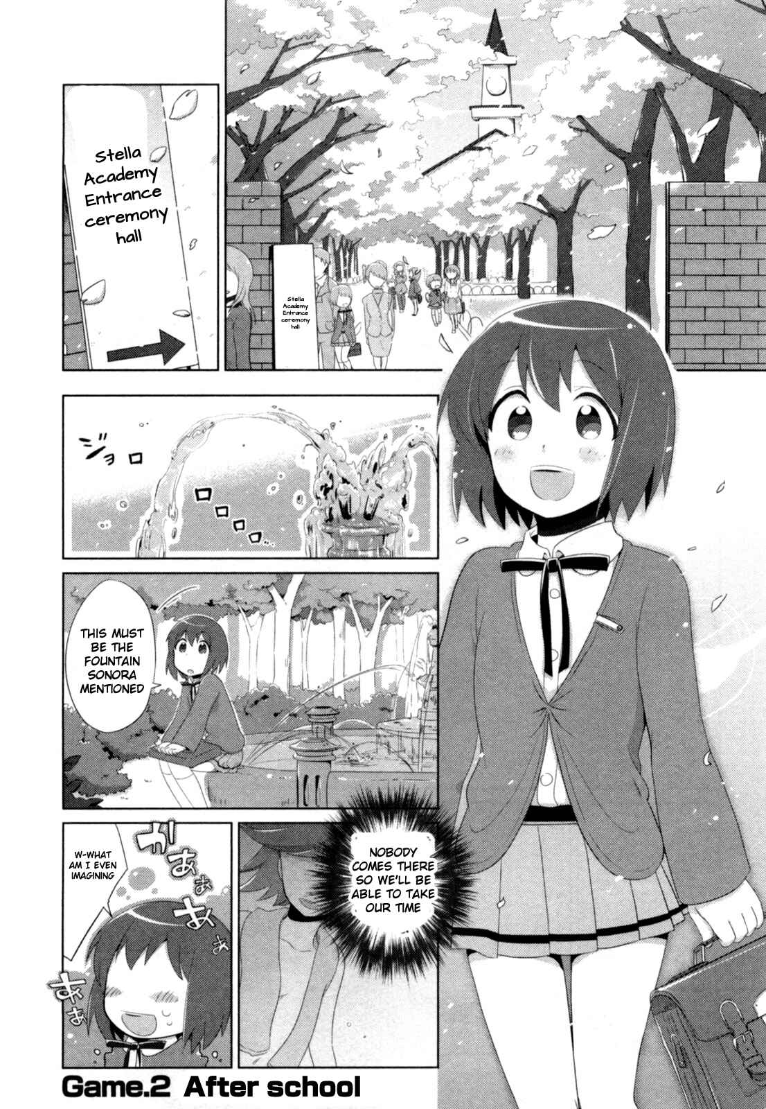 Page 1 Chapter 2 Tokurei Sochi Dantai Stella Jogakuin Koutouka C³ Bu