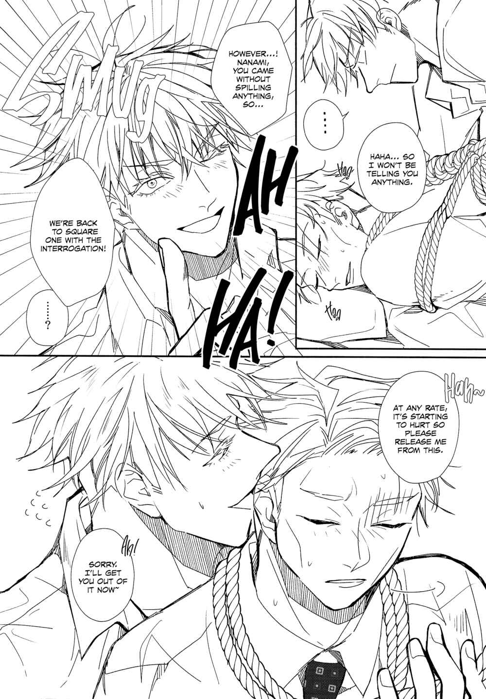 Page 26 Chapter Unknown_2006 Jujutsu Kaisen - Bondage and Interrogation Play with the 7/3 Jujutsu Sorcerer (Doujinshi)