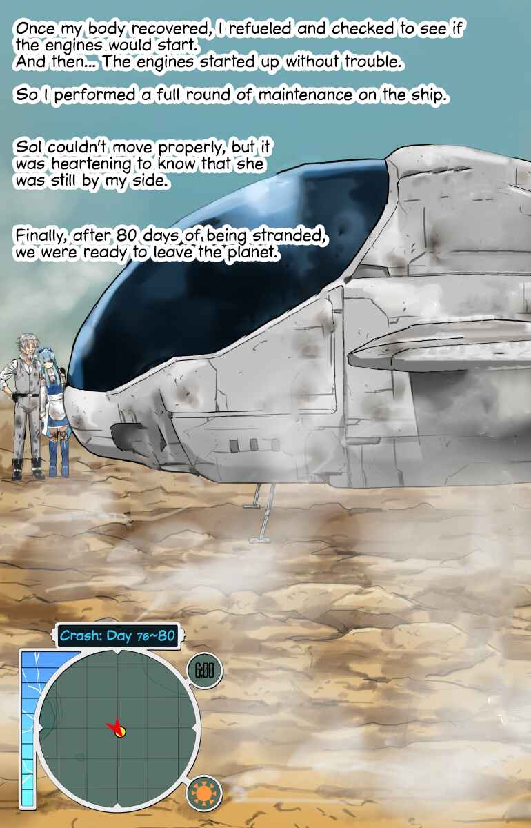 Page 1 Chapter 48 Life on an Uninhabited Planet with an Android