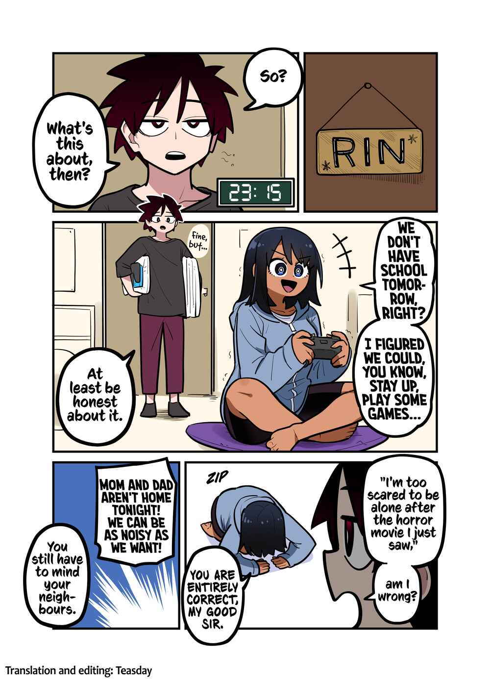 Page 1 Chapter 8 Childhood Friendship Is Hard
