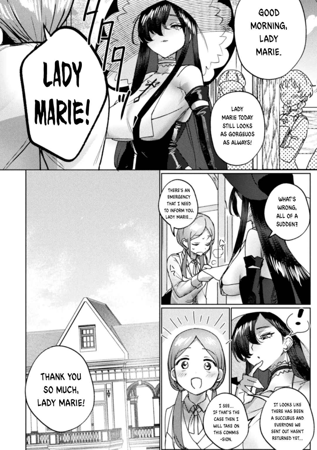 Page 2 Chapter 2 2D Comic Magazine Succubus Yuri H