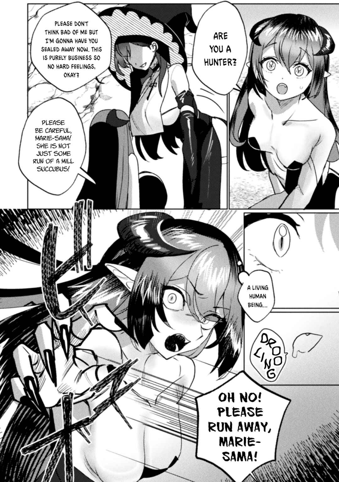 Page 4 Chapter 2 2D Comic Magazine Succubus Yuri H