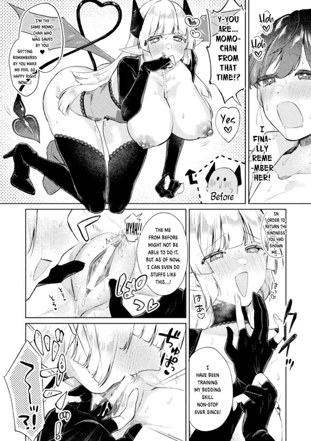 Page 14 Chapter 1 2D Comic Magazine Succubus Yuri H