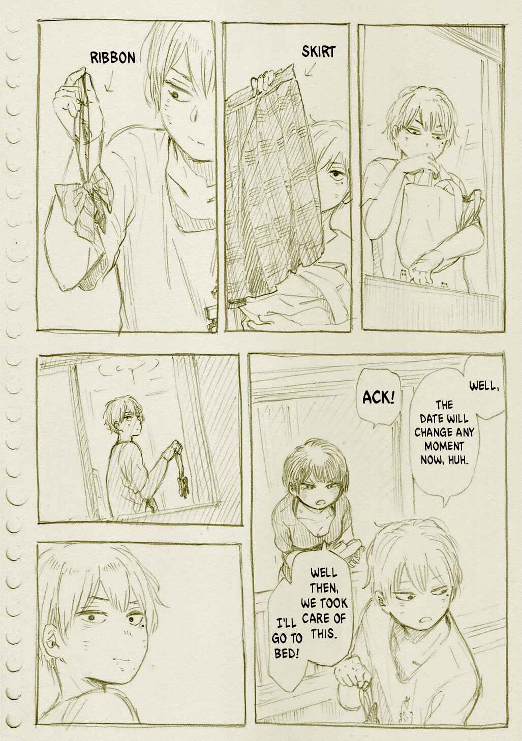 Page 12 Chapter 1 Jun and Kaoru (Pre-Serialization)