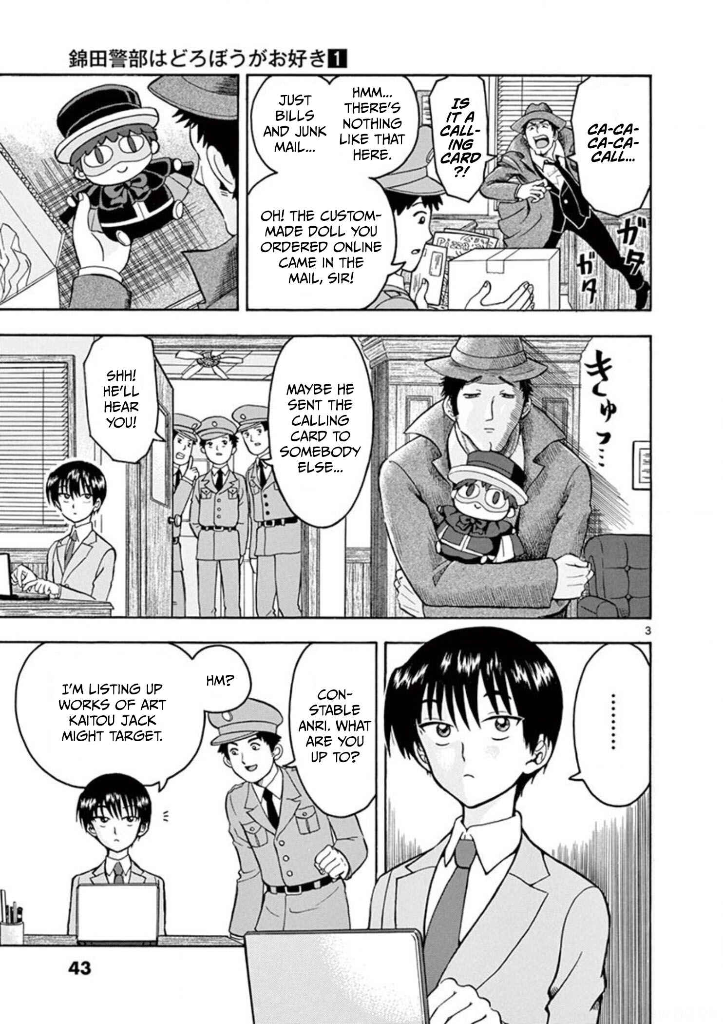 Page 5 Chapter 3 Inspector Nishikida Likes The Thief