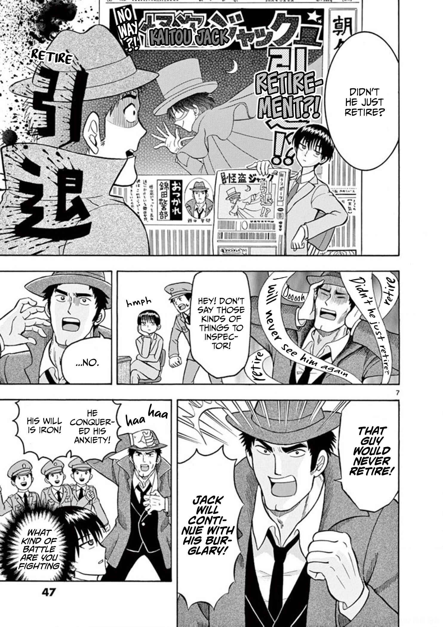 Page 9 Chapter 3 Inspector Nishikida Likes The Thief