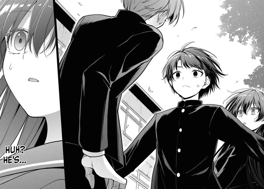 Page 12 Chapter 4 Tonari no Seki no Yankee Shimizu-san ga Kami o Kuroku Sometekita