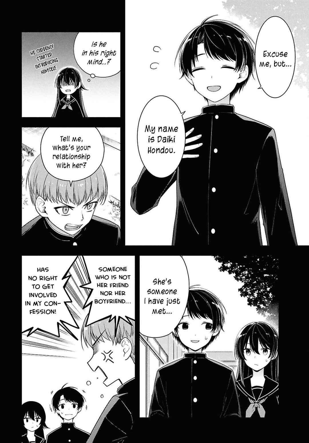 Page 13 Chapter 4 Tonari no Seki no Yankee Shimizu-san ga Kami o Kuroku Sometekita