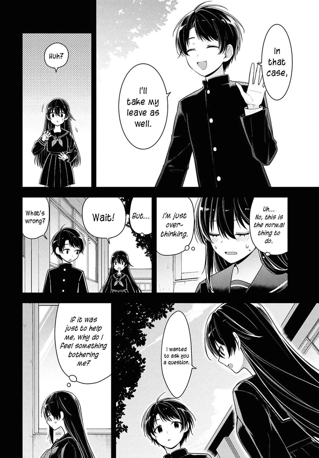 Page 17 Chapter 4 Tonari no Seki no Yankee Shimizu-san ga Kami o Kuroku Sometekita
