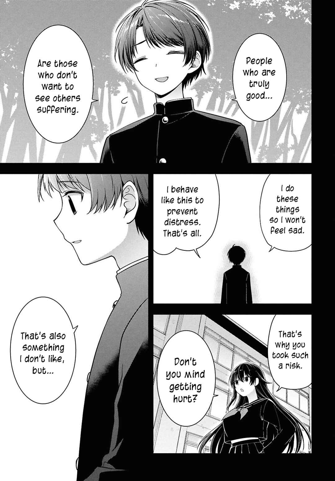 Page 22 Chapter 4 Tonari no Seki no Yankee Shimizu-san ga Kami o Kuroku Sometekita
