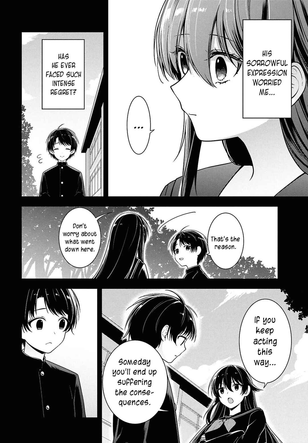Page 24 Chapter 4 Tonari no Seki no Yankee Shimizu-san ga Kami o Kuroku Sometekita