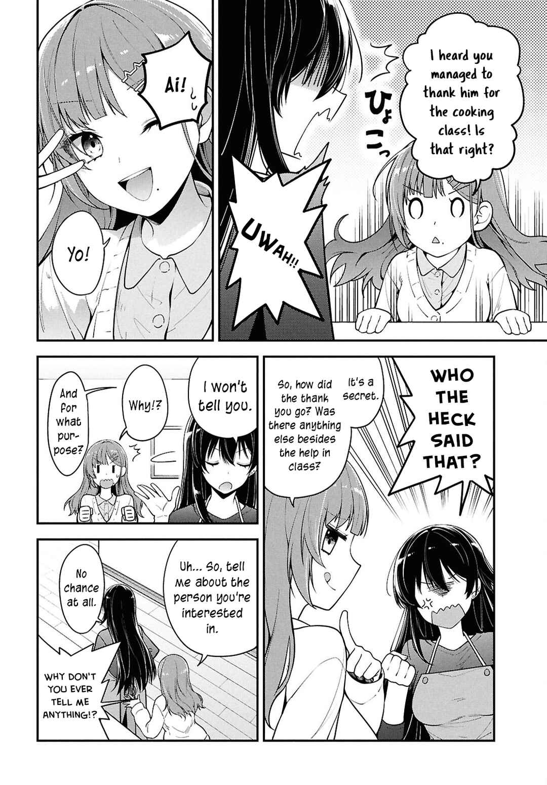 Page 4 Chapter 4 Tonari no Seki no Yankee Shimizu-san ga Kami o Kuroku Sometekita