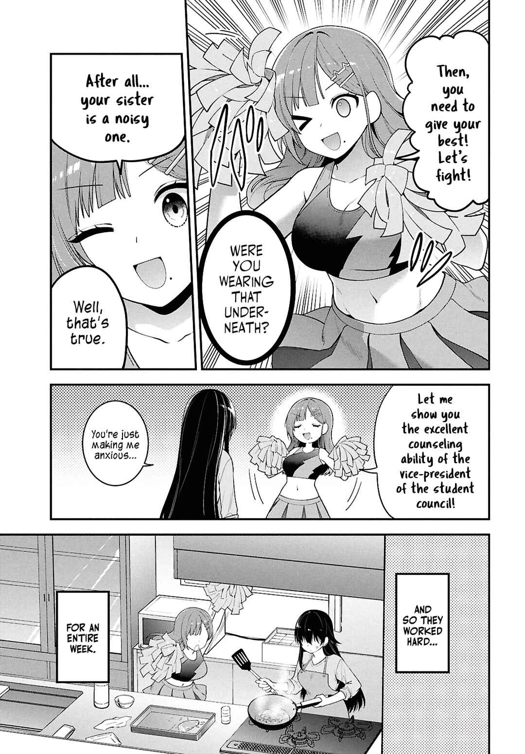Page 13 Chapter 3 Tonari no Seki no Yankee Shimizu-san ga Kami o Kuroku Sometekita