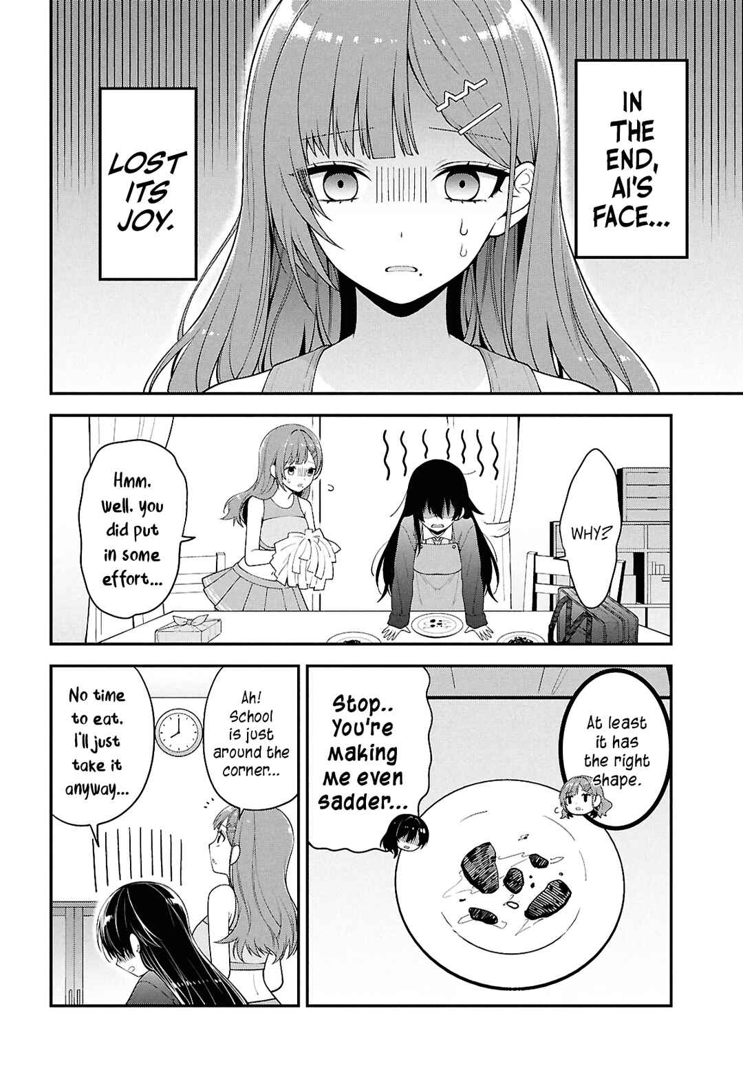 Page 14 Chapter 3 Tonari no Seki no Yankee Shimizu-san ga Kami o Kuroku Sometekita